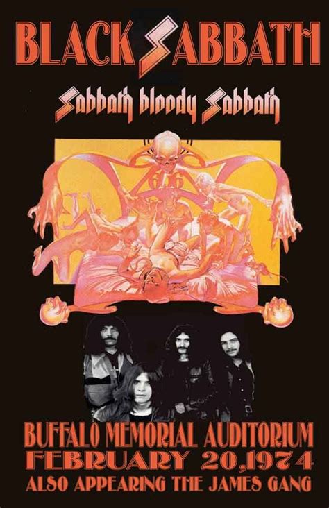 black sabbath tour 1974